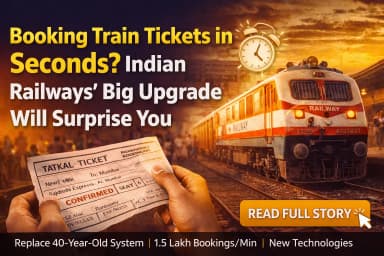 No More Ticket Booking Stress? Railways Has a Big Surprise
